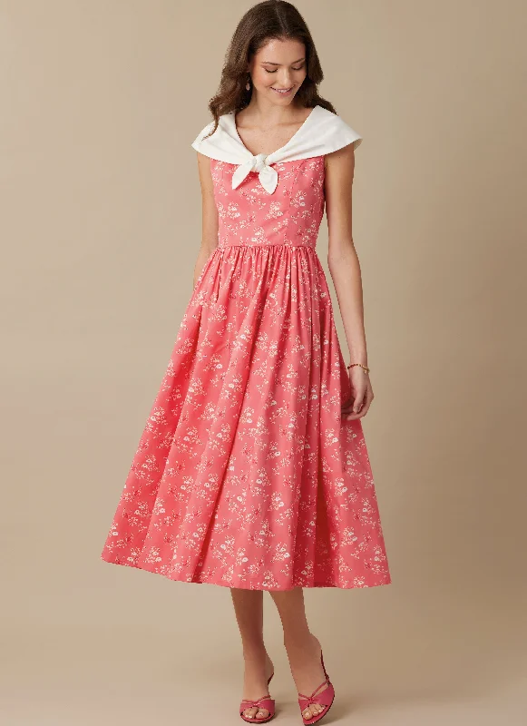 Women's Relaxed Clothes McCalls Vintage Dress M8539