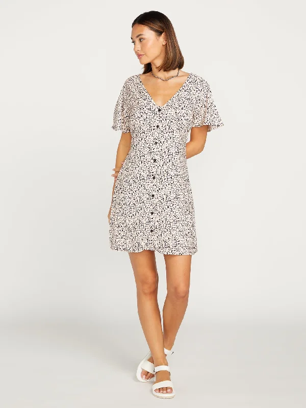 Online Boutiques Poppin Stone Dress - Melon