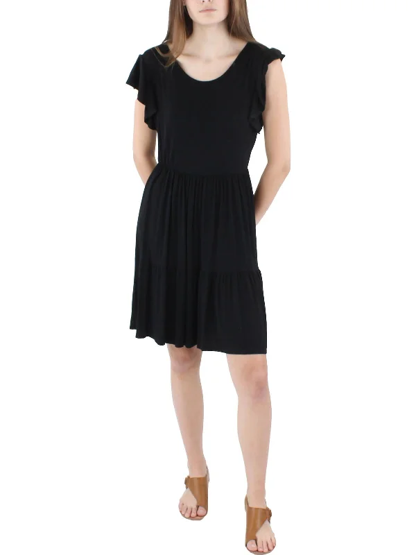 Women's Comfortable Clothes For Weekends Womens Casual Tiered Babydoll Dress
