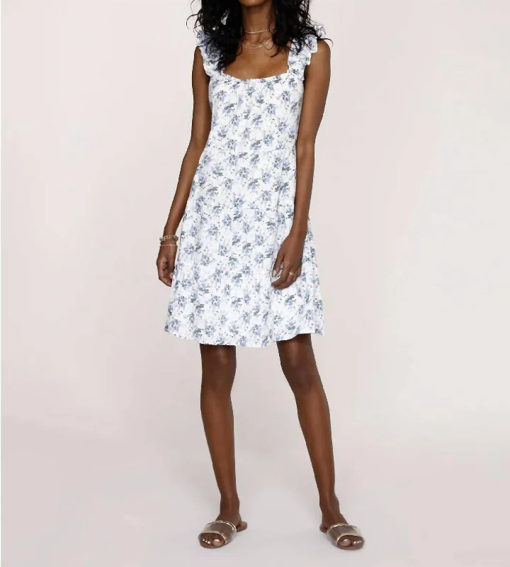 Street Style Fashion Essie Dress In Blue