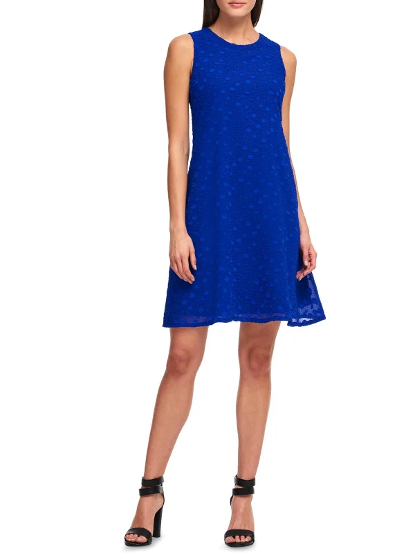 Free Spirited Fashion Womens Trapeze Mini Cocktail Dress