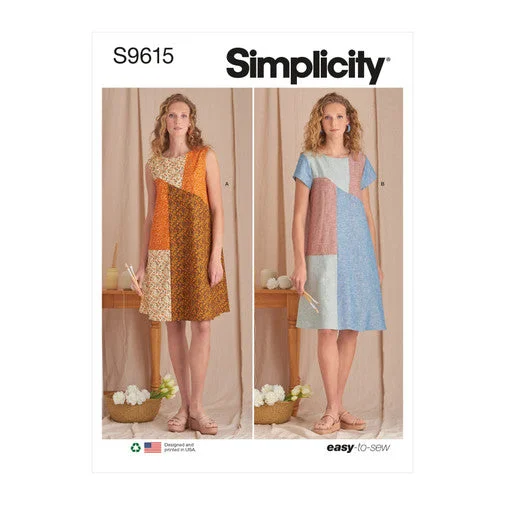 Luxury Women's Clothing Simplicity Dresses S9615