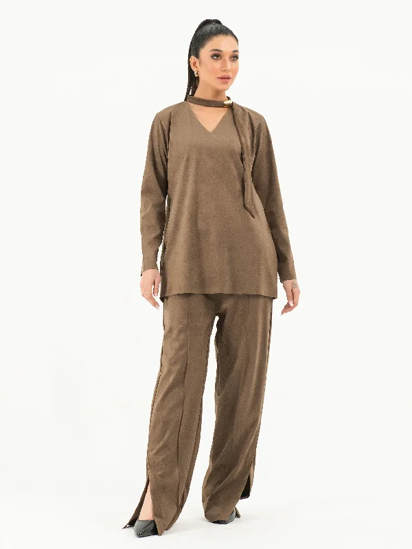 Seasonal Sale Suede Co-Ord Set