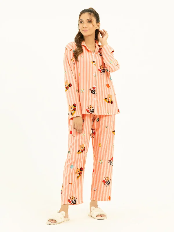 Quality Driven Apparel Printed Grip Sleepwear