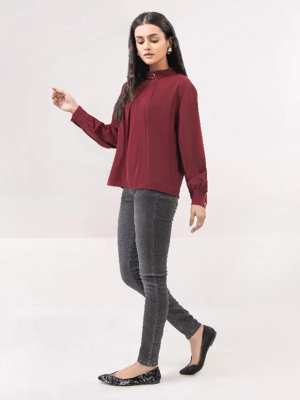 End of Season Sale Pleated Top
