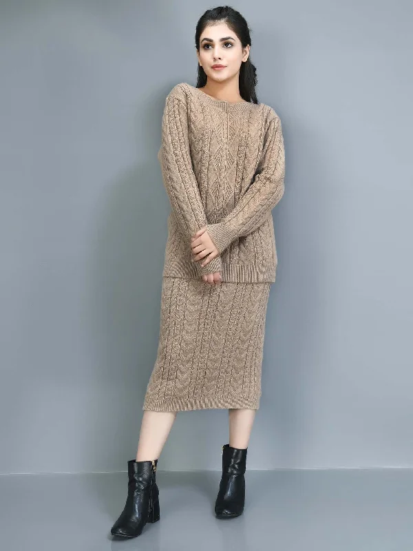 Everyday Wear Cable Knit Co-Ord Set