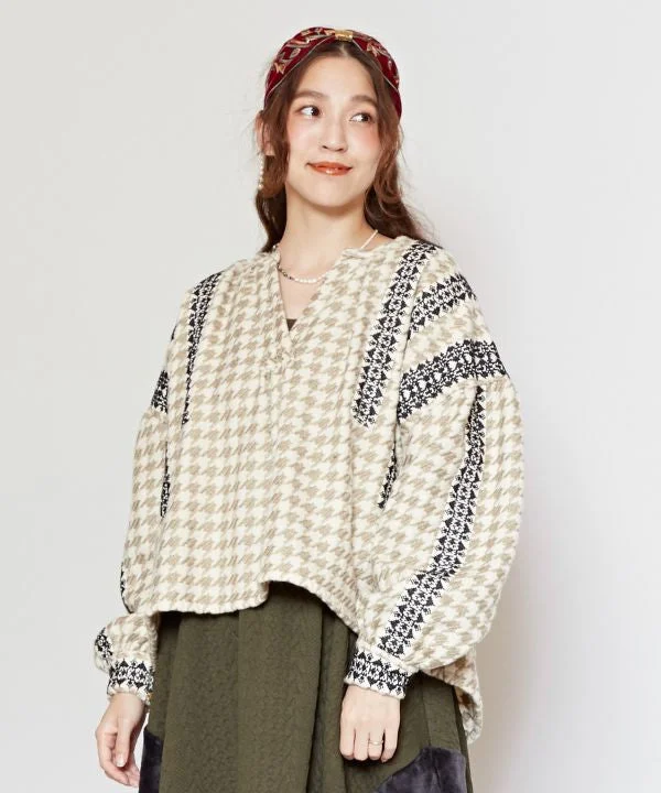 Cool Prices Houndstooth Top