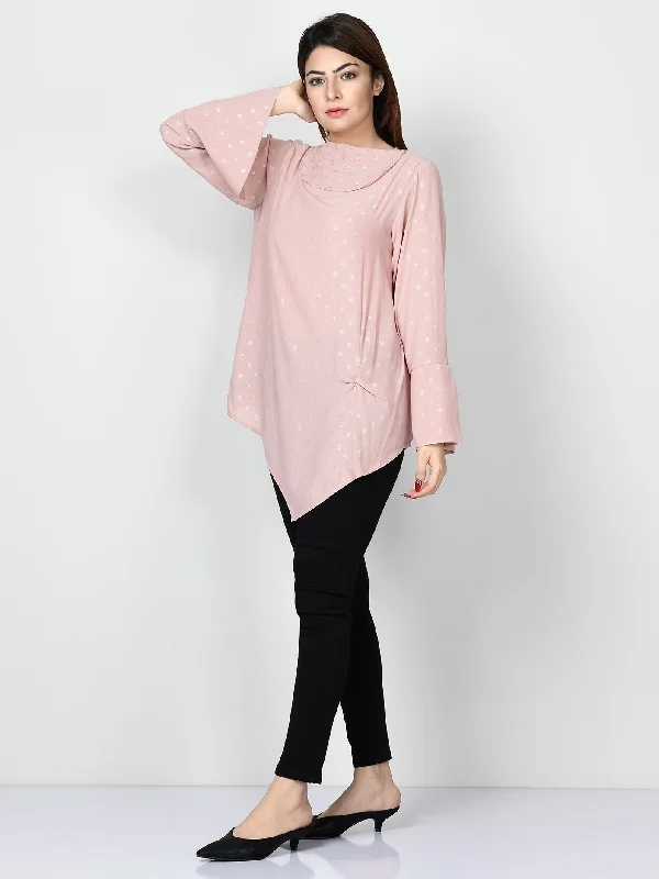 Laid-Back Elegance Shimmery Top