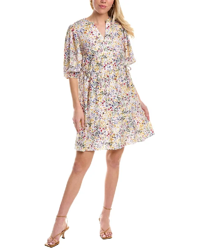 Women's Romantic Outfit Nanette Nanette Lepore Emilia Linen-Blend Dress