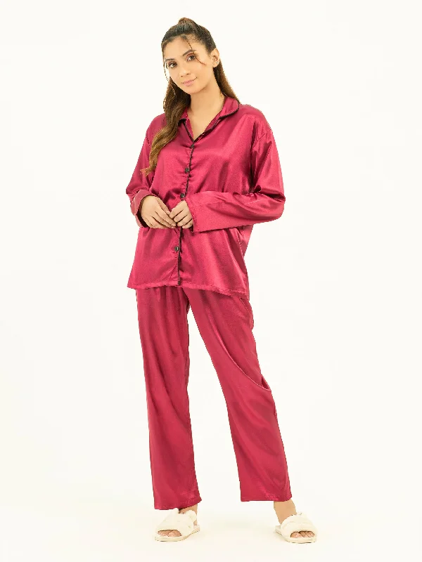 End Of Season Sale Dyed Silk Sleepwear