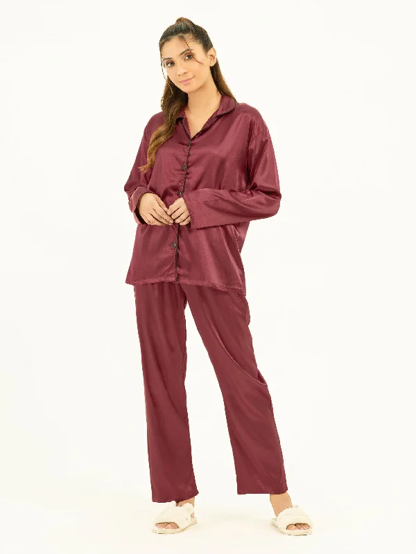 Premium Fashion Dyed Silk Sleepwear