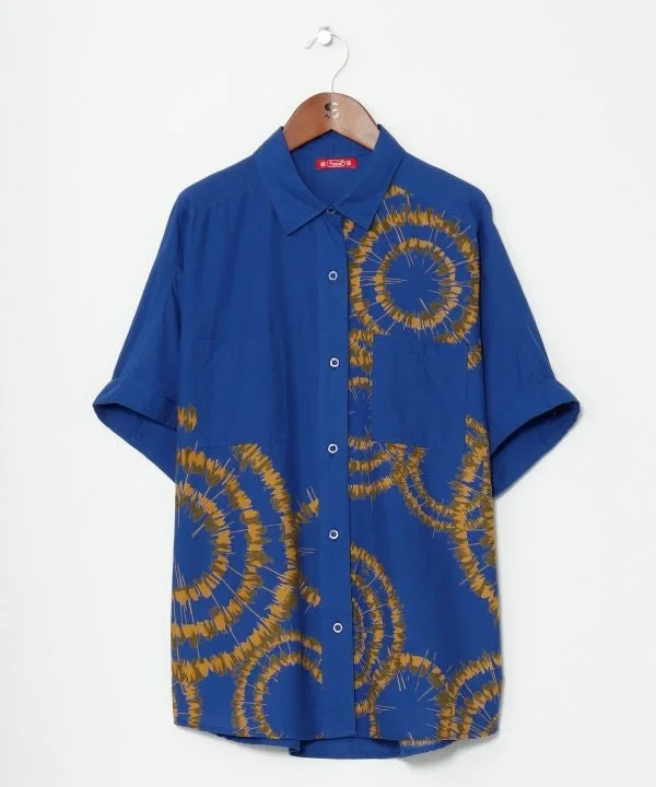 Current Trends African Tie Dye Pattern Shirt
