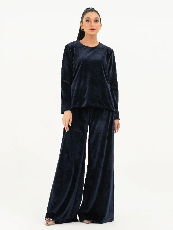 Comfort Meets Fashion Velvet Co-Ord Set