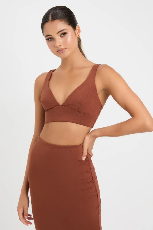 Women Apparel Staple Vee Bralette