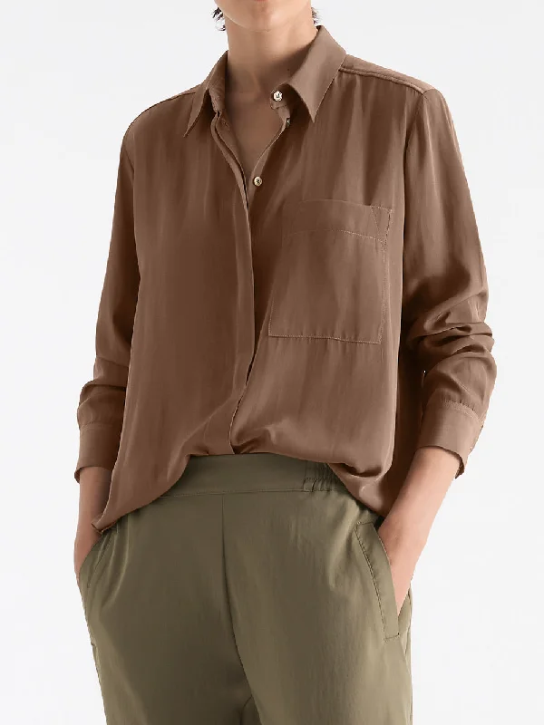 Sophisticated Fashion MELA PURDIE SINGLE POCKET SHIRT