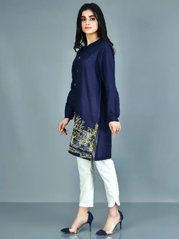 Earthy Tones Embroidered Top