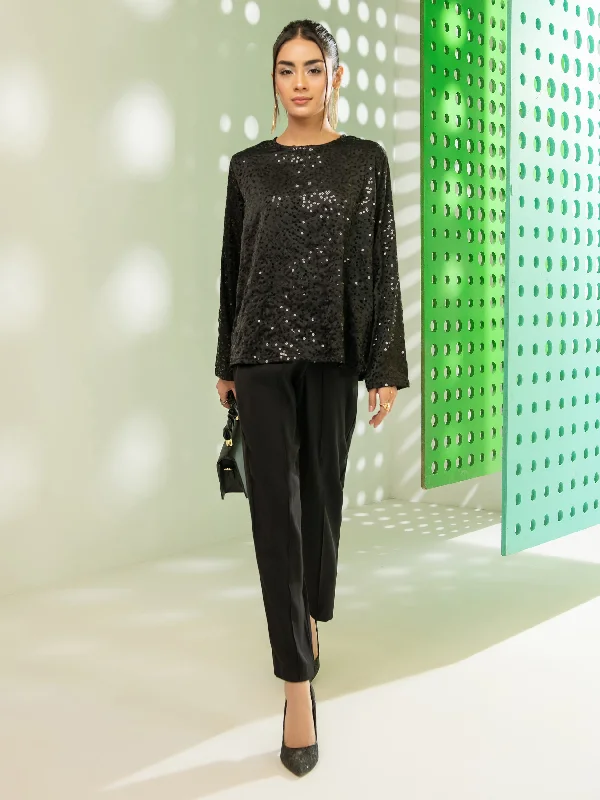 Exclusive Discount Embroidered Silk Top
