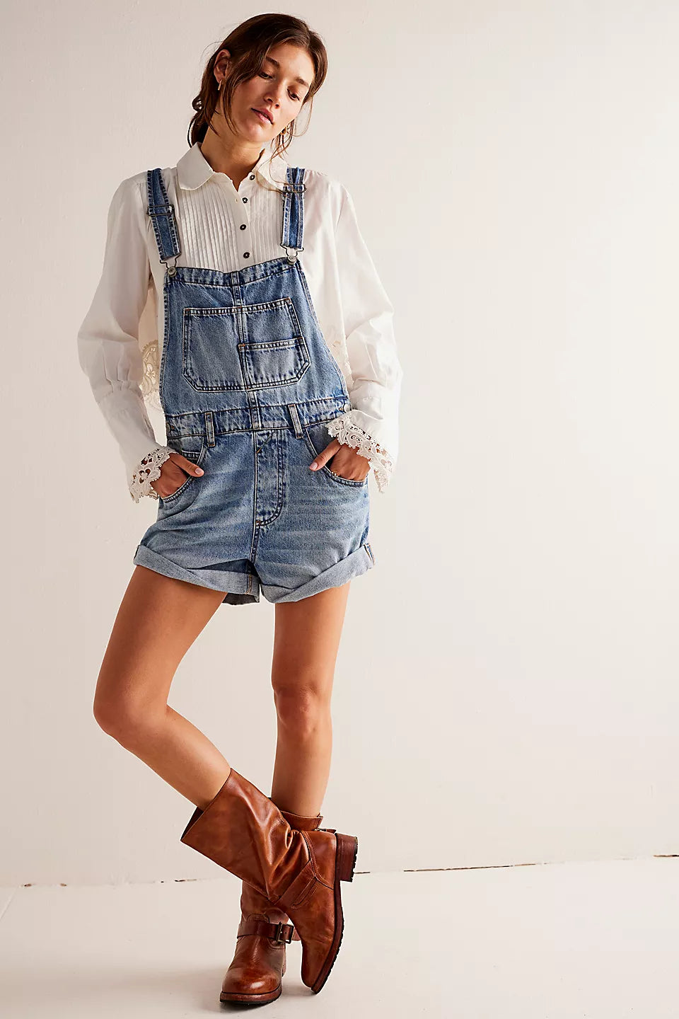 Relaxed Style Ziggy Shortalls - Follow Your Heart