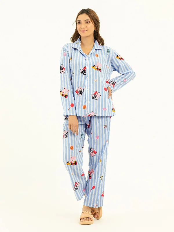 Street Style Fashion Printed Grip Sleepwear