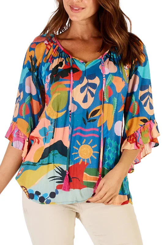 Vibrant Femme Fashion SOLANA TOP