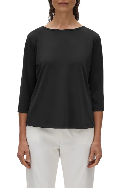 Comfort Meets Fashion POWDER BOAT NECK - F0078577
