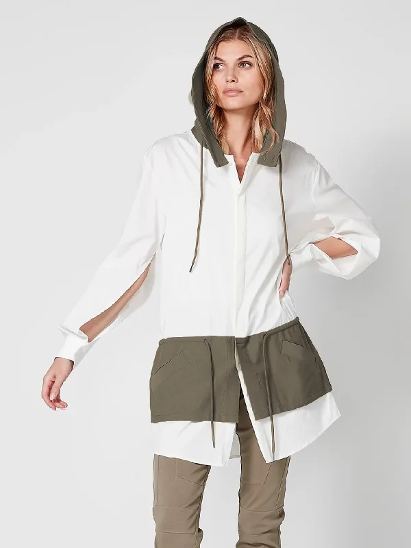 Special Offer Tracy Shirt w/ Hood - Army