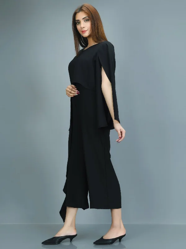 Sophisticated Style Asymmetrical Grip Jumpsuit