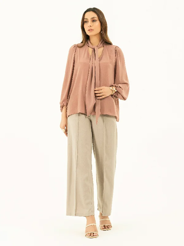 Online Boutiques Affordable Knotted Top