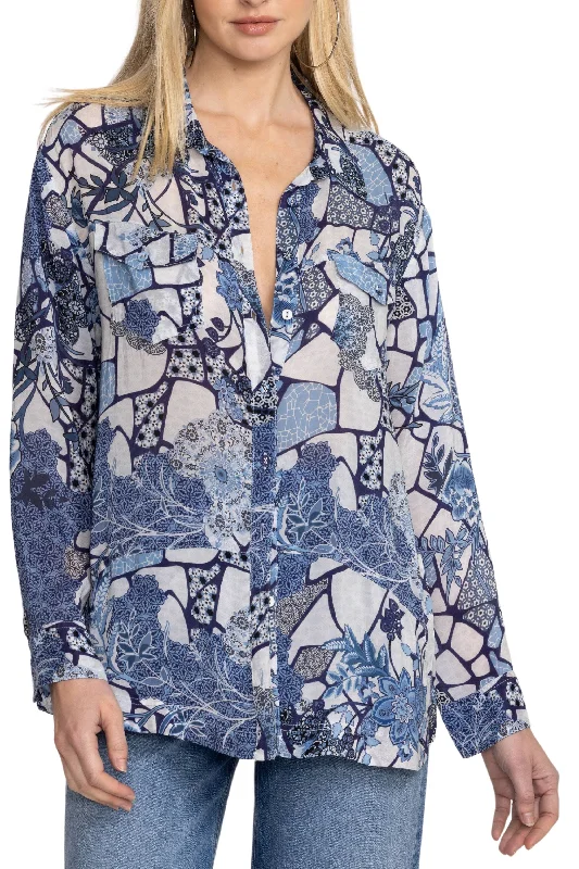 End Of Season Sale MOONLIGHT LEYA BUTTON UP - C11524