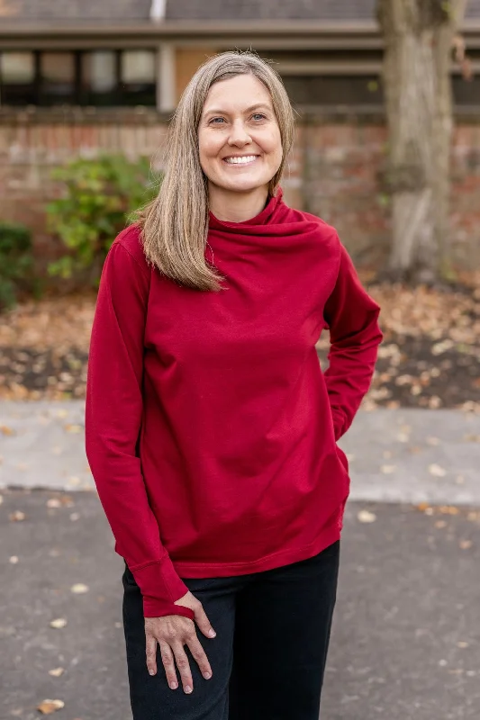 Flash Discount Twist Neck Pull-Over