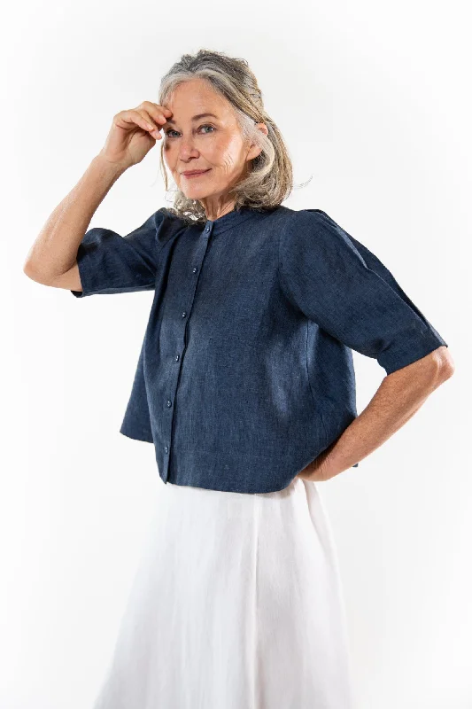 Comfort Meets Fashion Loretta Top | Navy
