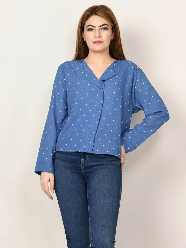 Fashion Forward Dotted Top