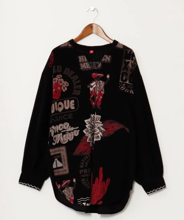 Exclusive Online Sale Mexican Pop Art Top