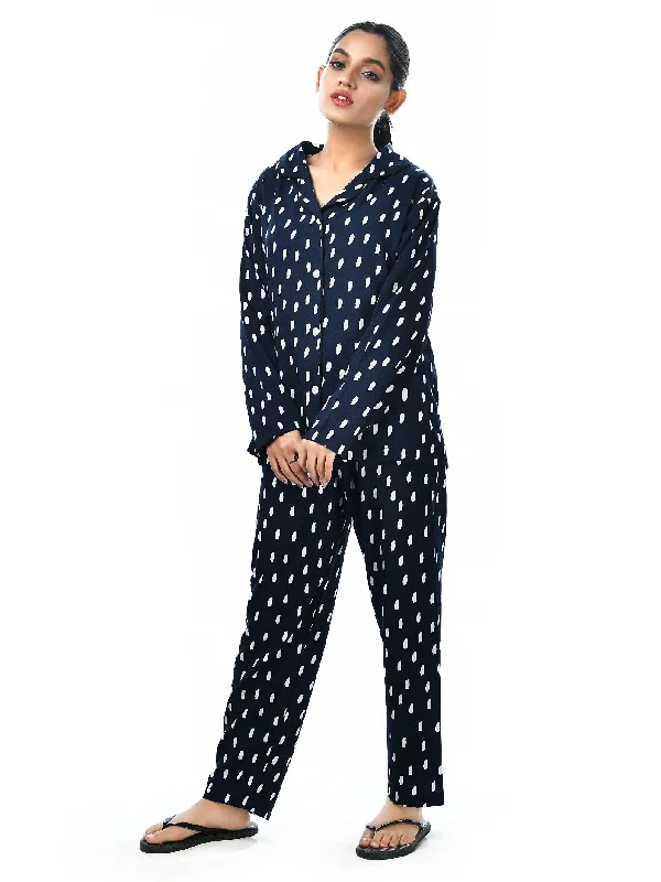 Earthy Tones Cotton Printed Sleep Wear
