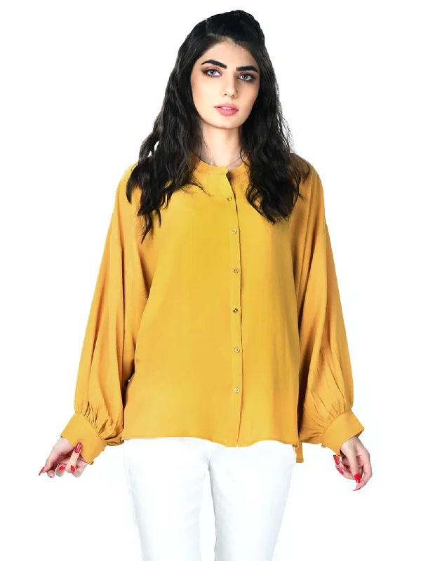 Casual Chic Yellow Grip Top