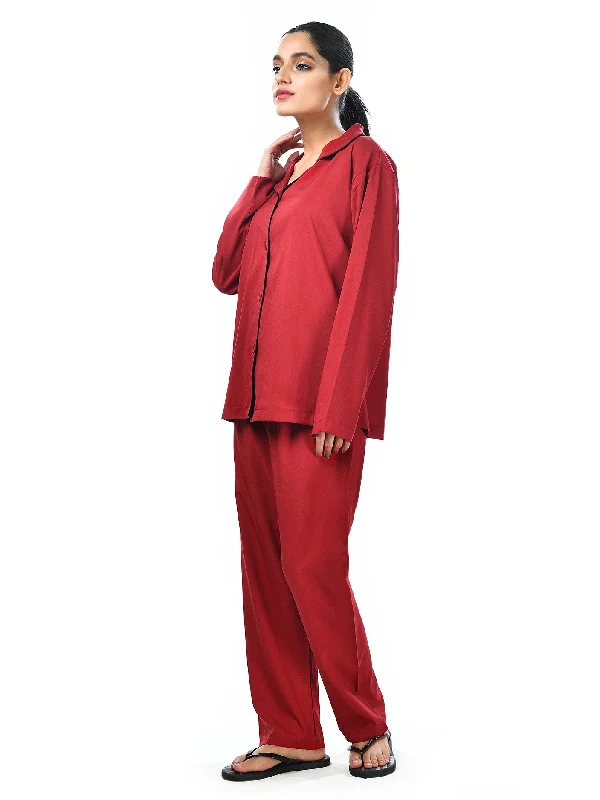 Athleisure Wear Cotton Plain Sleep Wear