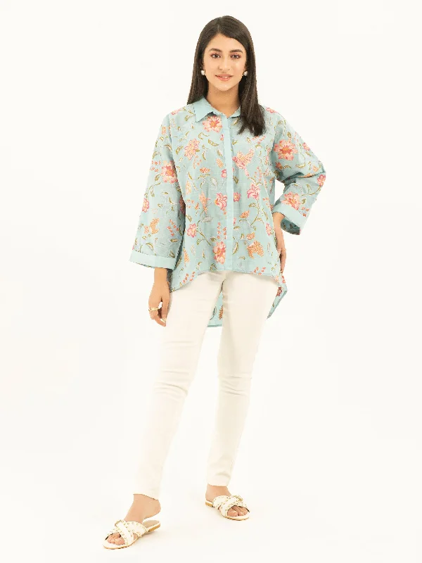 Day To Night Styles Lawn Top-Embroidered