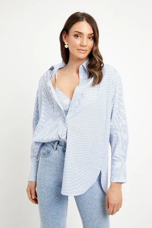 Boutique Dress Online Cori Stripe Shirt