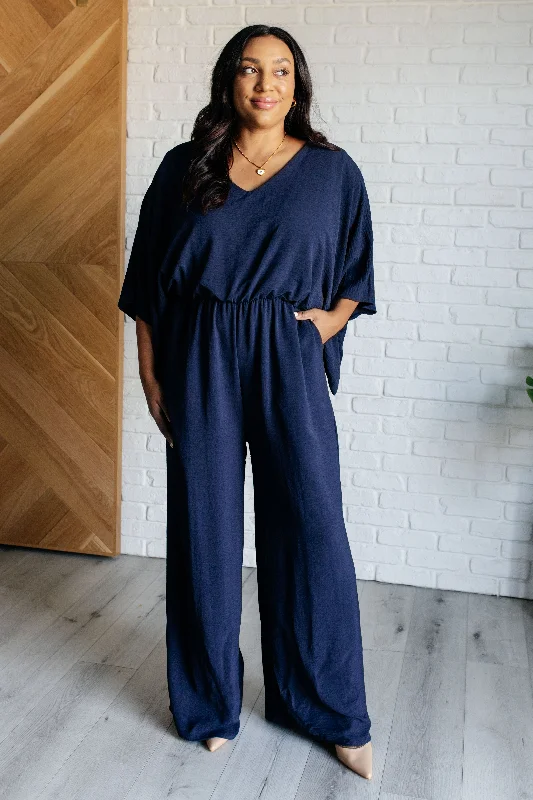 Seasonal Trends Up to Something Wide Leg Jumpsuit