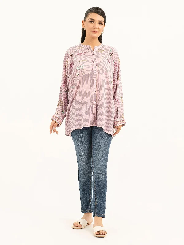 Stylish Women's Apparel Embroidered Lawn Top