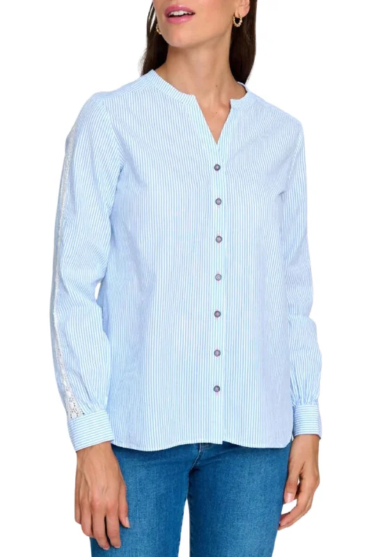 Edgy Fashion GRANADO STRIPE SHIRT