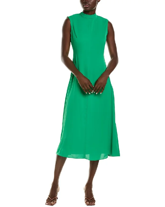 Women's Night-Out Outfit Maison Tara Silky Maxi Dress