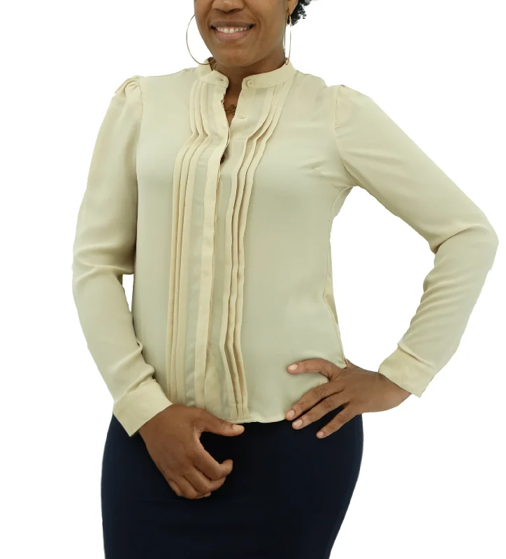 Trend Setting Wardrobe Ezra Collection Ladies L/sleeve  Shirt Top