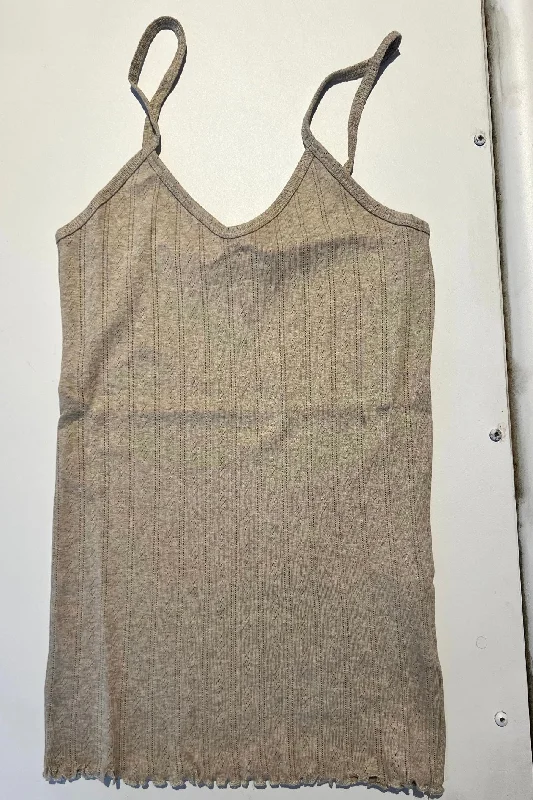 Vintage Fashion Sofie Schnoor - Strap Top (beige melange)