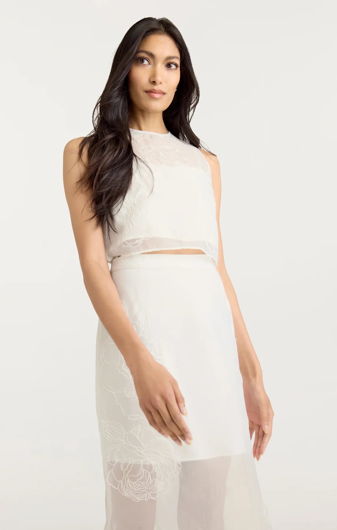 Women's Urban Fashion Etta Top - Ivory