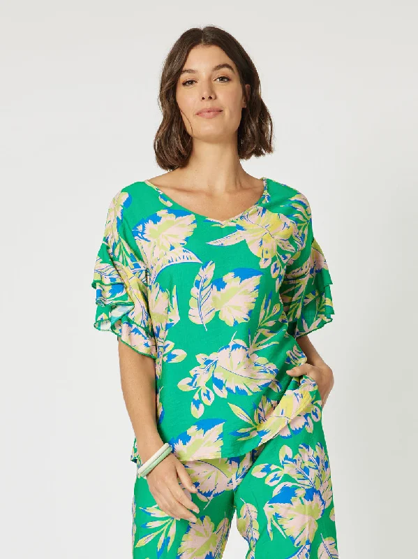 Minimalist Style Clarity Oasis Top Green