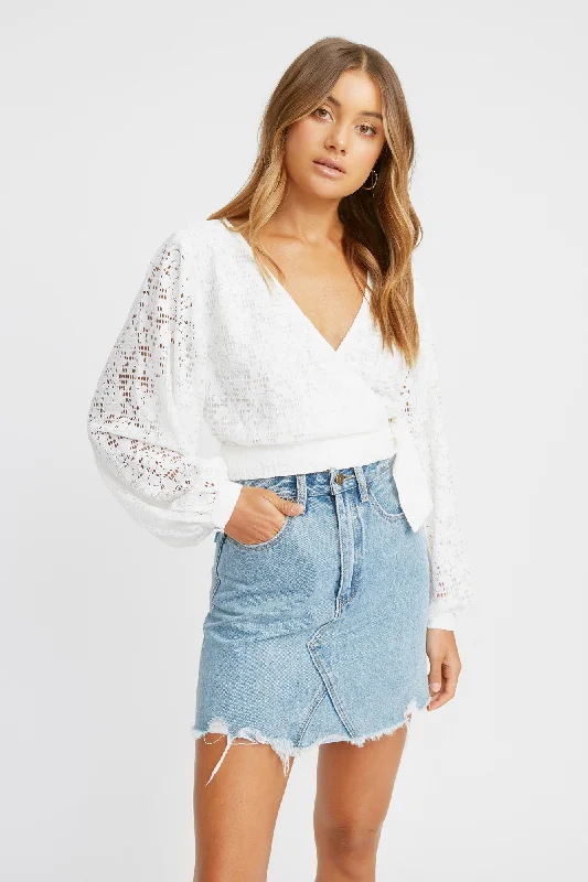Weekend Sale Anika Wrap Top