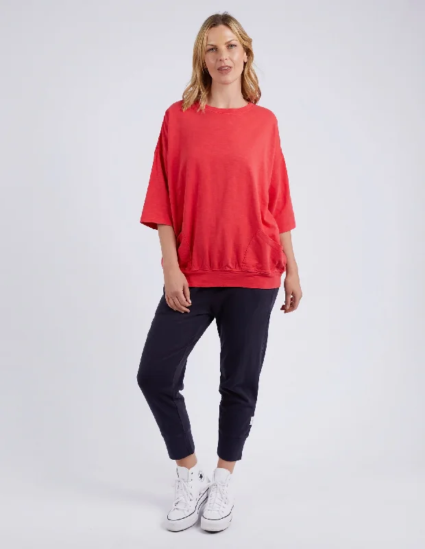 Weekend Sale Elm Mazie Sweat Bittersweet Red
