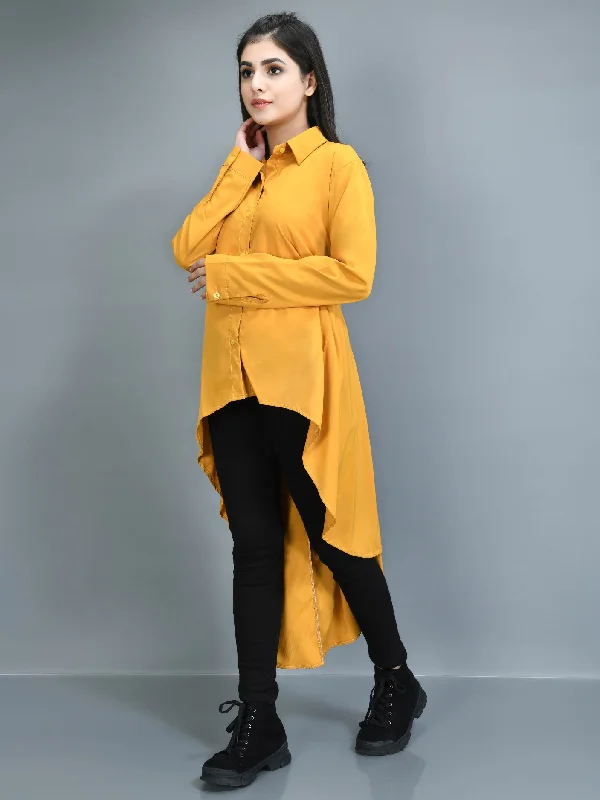 Limited Time Offer High Low Shirt Dress