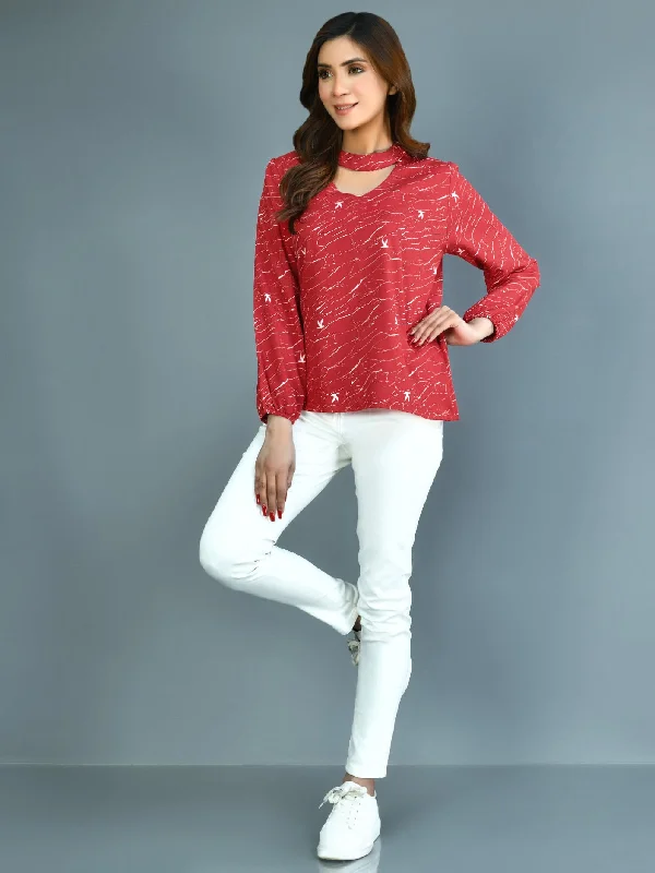 Fashionista Favorites Printed Top